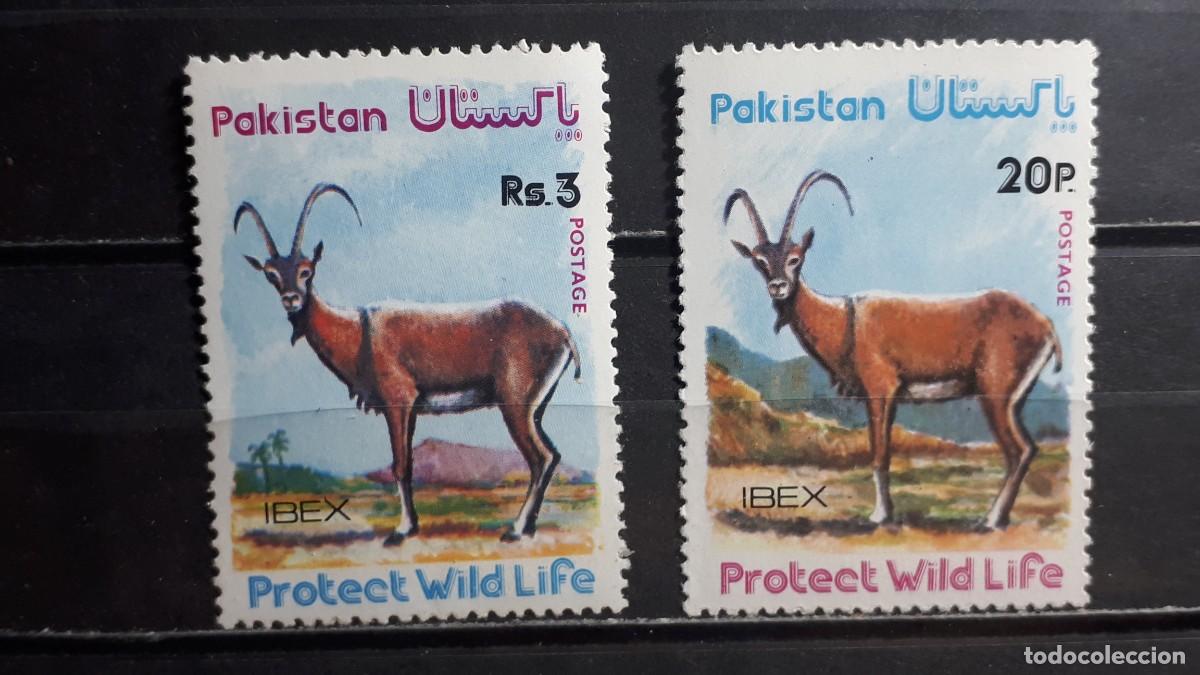 Sellos: PAKIST&Aacute;N. A&Ntilde;O 1976. **. YVERT 405/6