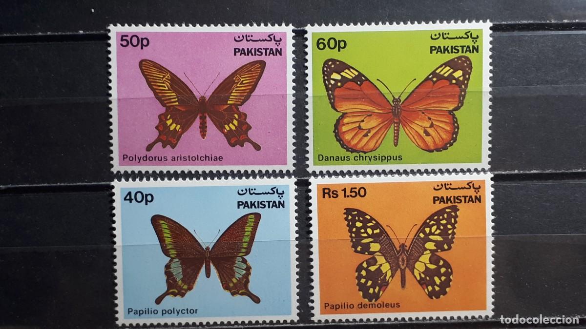 Sellos: PAKIST&Aacute;N. A&Ntilde;O 1983. **. YVERT 568/71