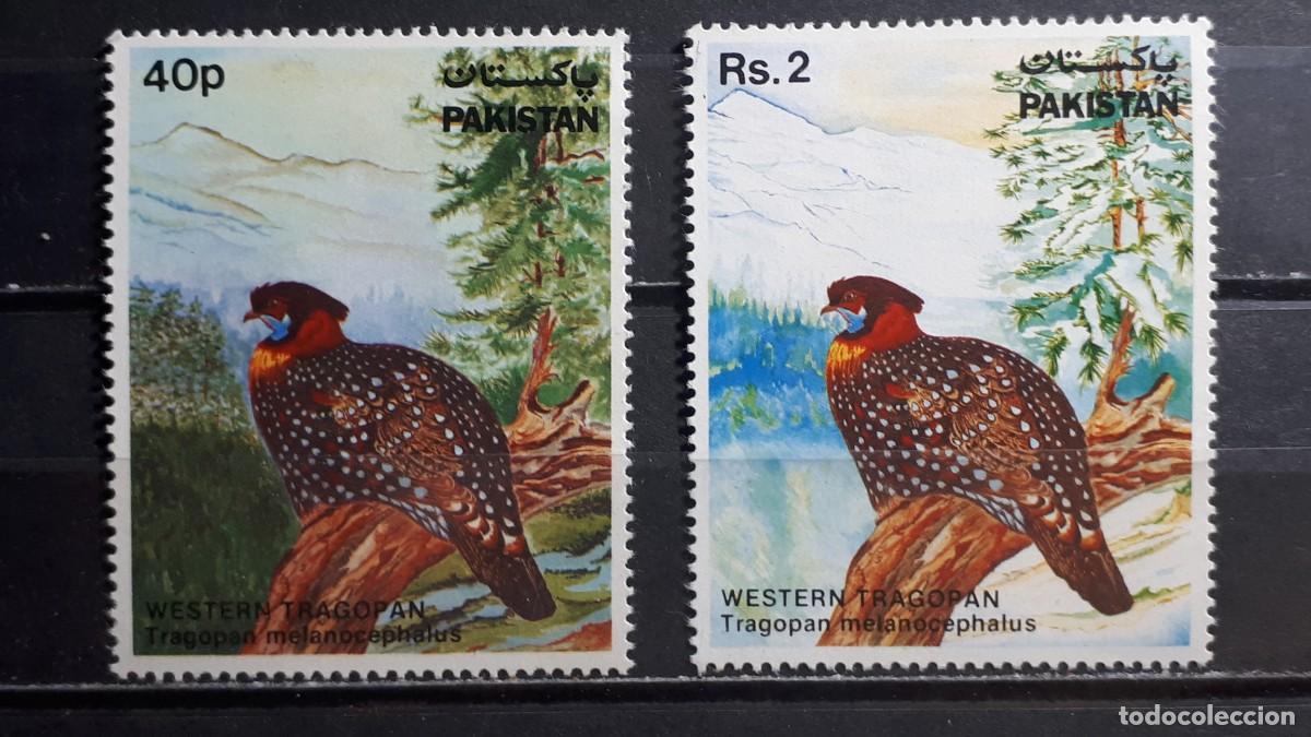 Sellos: PAKIST&Aacute;N. A&Ntilde;O 1981. **. YVERT 546/7