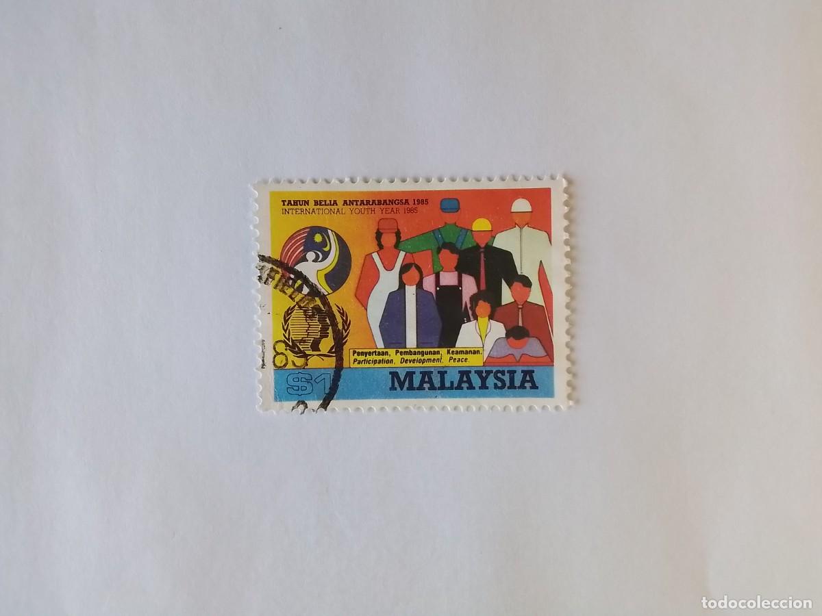 Sellos: A&Ntilde;O 1995 MALASIA SELLO USADO