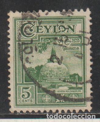 Sellos: CEYLON BRITANICA - CEYLAN // YVERT 281 // 1953 ... USADO