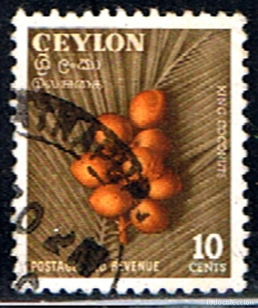 Sellos: CEYLON BRITANICA - CEYLAN // YVERT 318 // 1954 ... USADO
