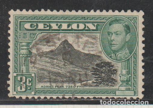 Briefmarken: CEYLON BRITANICA - CEYLAN // YVERT 253 // 1937 ... USADO