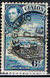 Briefmarken: CEYLON BRITANICA - CEYLAN // YVERT 254 // 1937-49 ... USADO