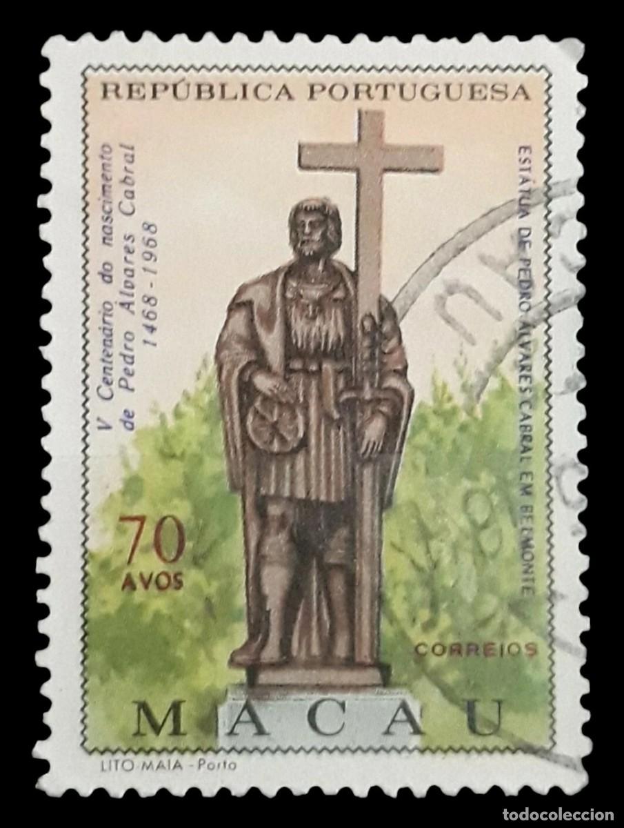 Briefmarken: MACAO 1968 V Centenario del nacimiento de Pedro Alvares Cabral. USADO.