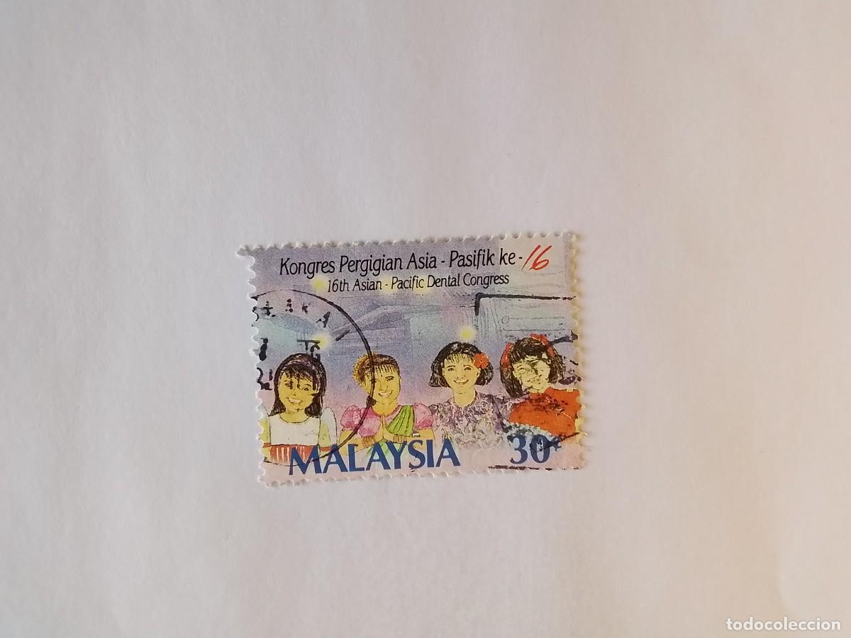 Sellos: A&Ntilde;O 1993 MALASIA SELLO USADO