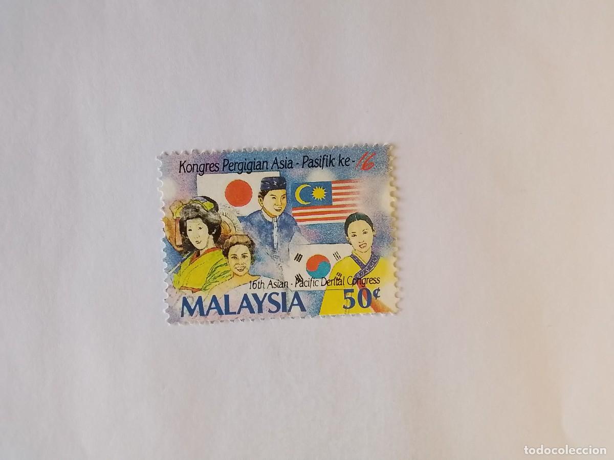 Sellos: A&Ntilde;O 1993 MALASIA SELLO USADO