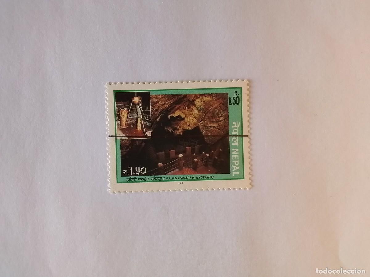 Sellos: A&Ntilde;O 1993 NEPAL SELLO USADO