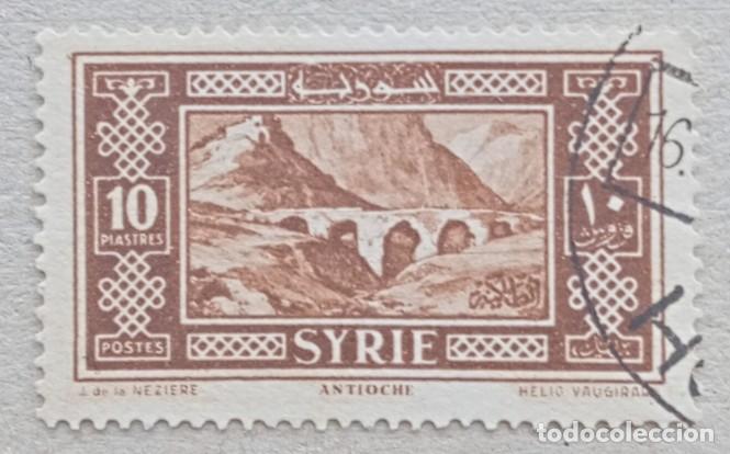 Sellos: 1930. SIRIA FRANCESA. 212. Ciudad de Antioqu&iacute;a. Usado.