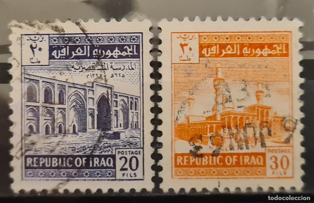 Stamps: Serie de sellos usados de Iraq 1963