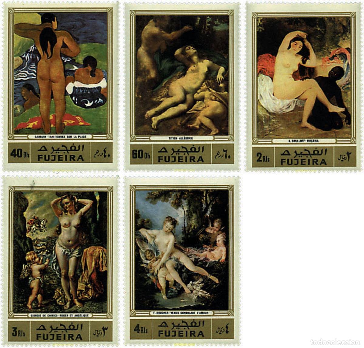 Sellos: 36091 MNH FUJEIRA 1972 PINTURAS