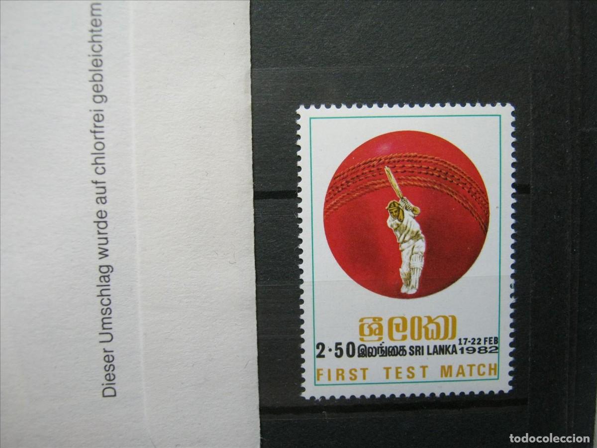 Sellos: SRI LANKA 1982 CRICKET SERIE MNH** SIN CHARNELA LUJO.
