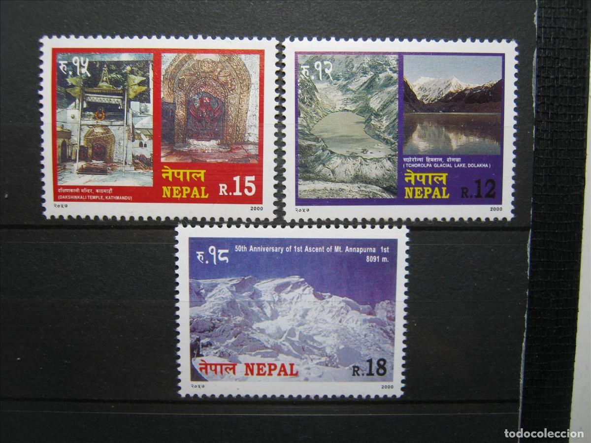 Sellos: NEPAL 2000 SERIE TURISMO MNH** SIN CHARNELA LUJO.