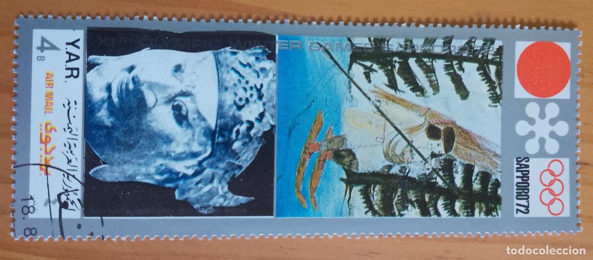 Sellos: Y.A.R - V/F 4 B - - SAPPORO&acute;72 - CORREO A&Eacute;REO - VER DESCRIPCI&Oacute;N