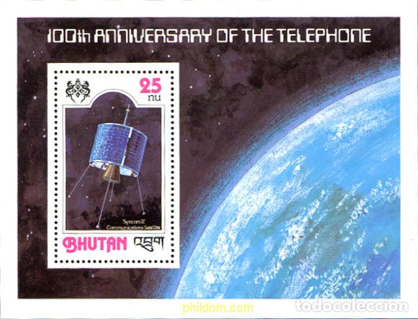 Sellos: 780444 MNH BHUTAN 2015 75 ANIVERSARIO DEL ZEPPELIN Y GRAHAM BELL