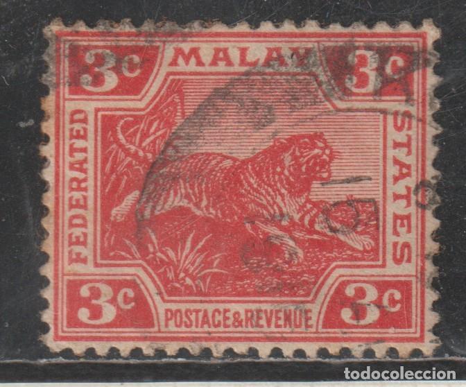 Sellos: MALAY - MALASIA // YVERT 43 // 1906 ... USADO