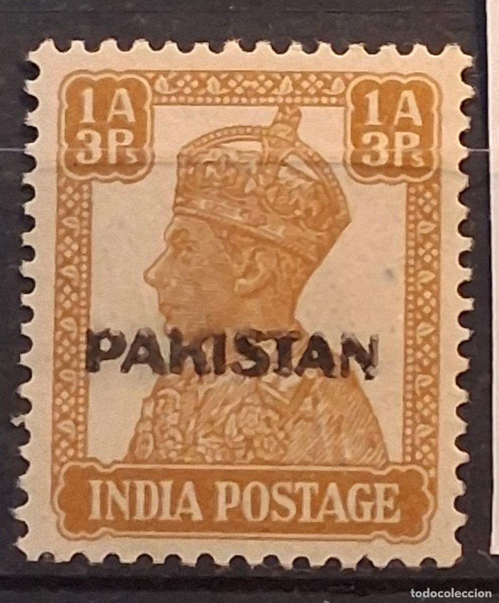 Sellos: PAKIST&Aacute;N, 1947, CAT.YT.4A.
