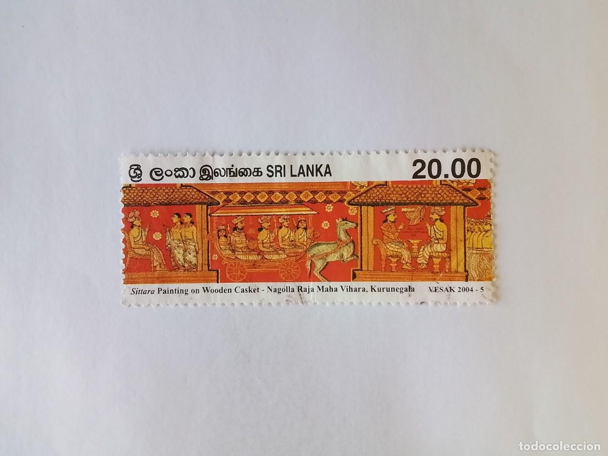 Sellos: A&Ntilde;O 2004 SIRI LANKA SELLO USADO