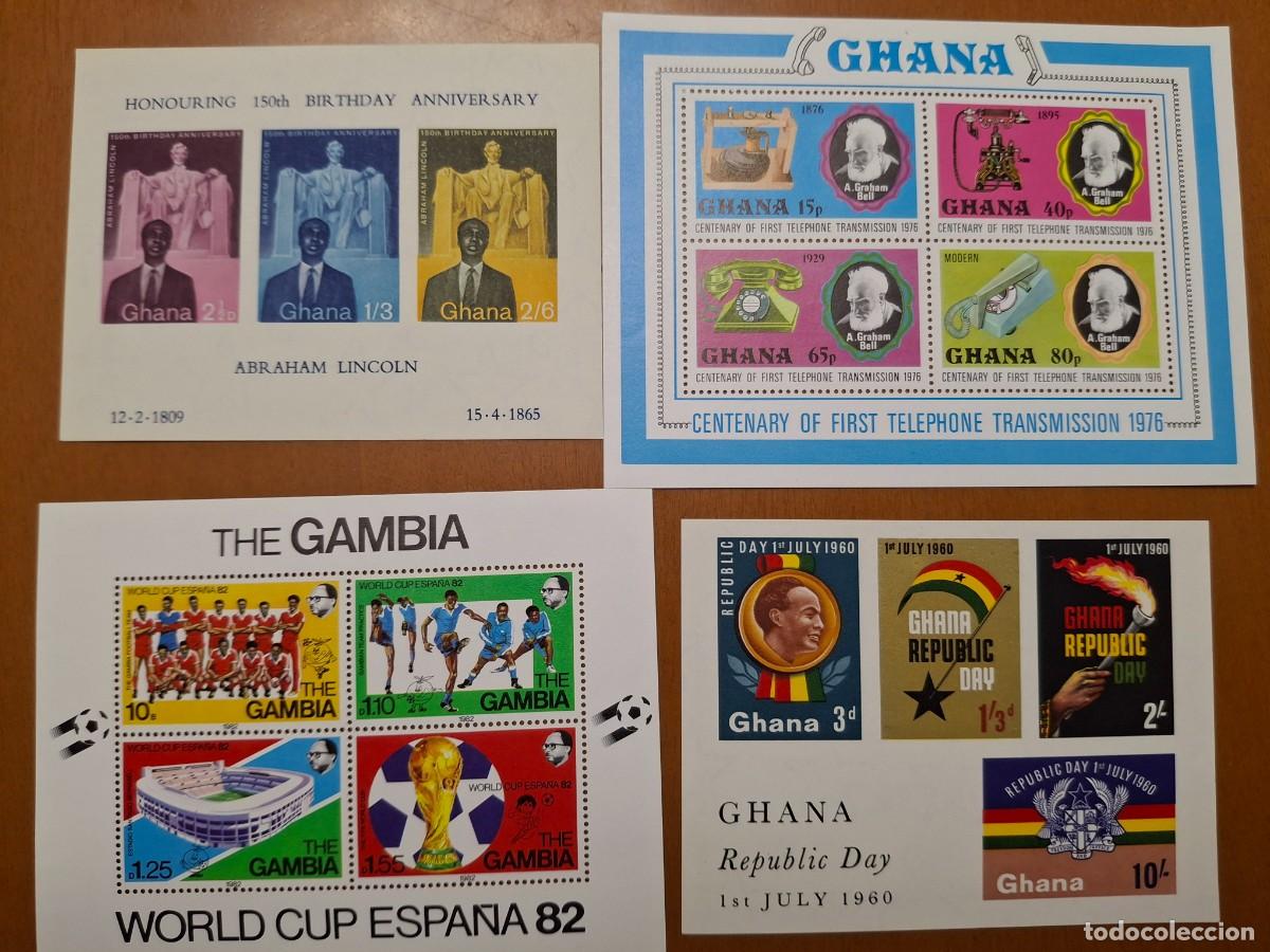 Timbres: HB189 HOJITAS BLOQUE de AFRICA en NUEVO ideal para tematicas (leer descripcion)