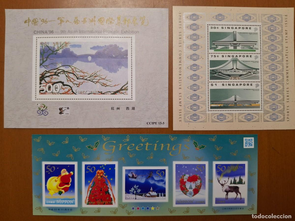 Briefmarken: HB262 HOJITAS BLOQUE de ASIA en NUEVO ideal para tematicas (leer descripcion)