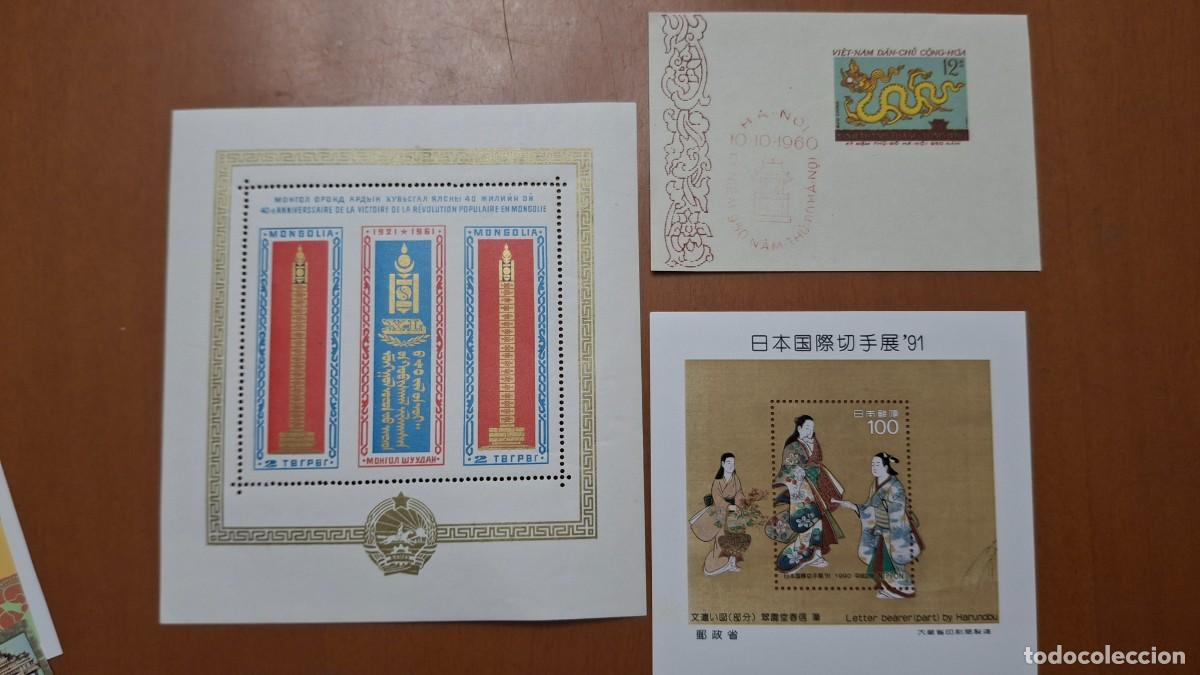 Selos: HB286 HOJITAS BLOQUE de ASIA en NUEVO ideal para tematicas (leer descripcion)