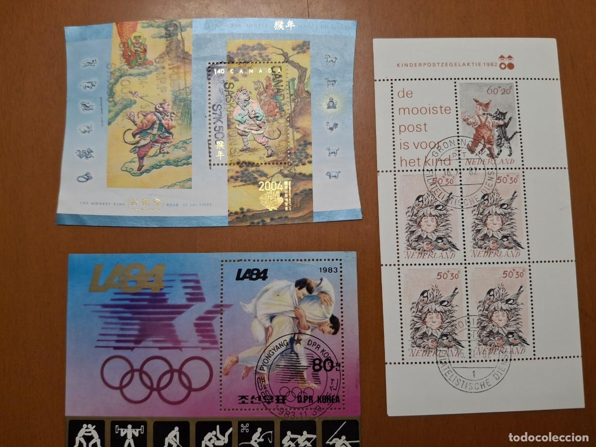 Briefmarken: HB310 HOJITAS BLOQUE de ASIA en usado ideal para tematicas (leer descripcion)