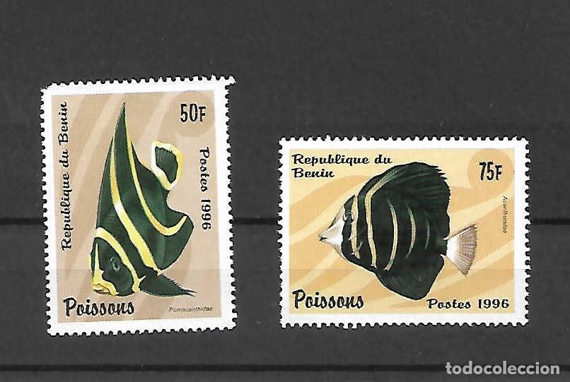 Sellos: Peces diversos de Laos, sellos a&ntilde;o 1996