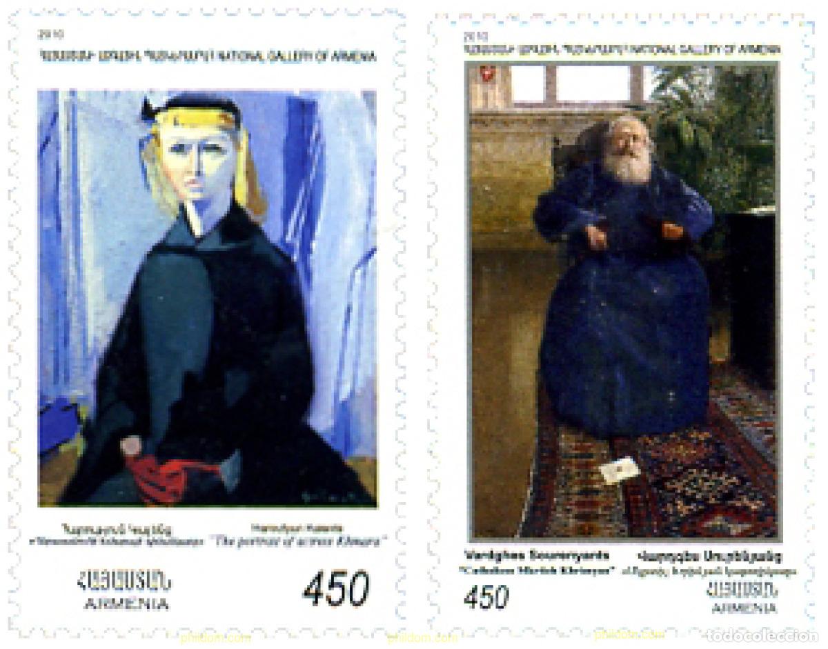 Sellos: 260972 MNH ARMENIA 2011 PINTURAS DE LA GALERIA NACIONAL DE ARMENIA