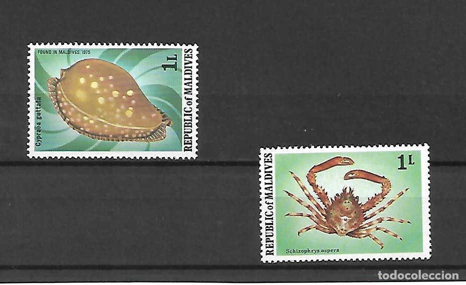 Sellos: sellos varios de Islas Maldivas. sellos a&ntilde;os 1974/78