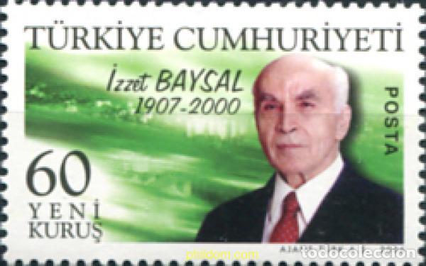 Sellos: 220992 MNH TURQUIA 2006 PERSONALIDAD