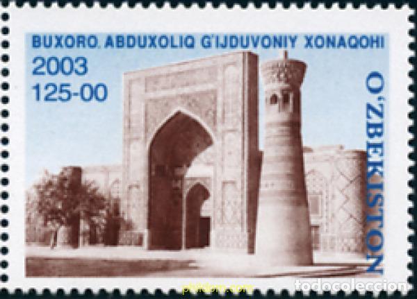 Sellos: 168903 MNH UZBEKISTAN 2003 900 ANIVERSARIO DEL NACIMIENTO DE ABDULKHALIQ GIJDUVONIY