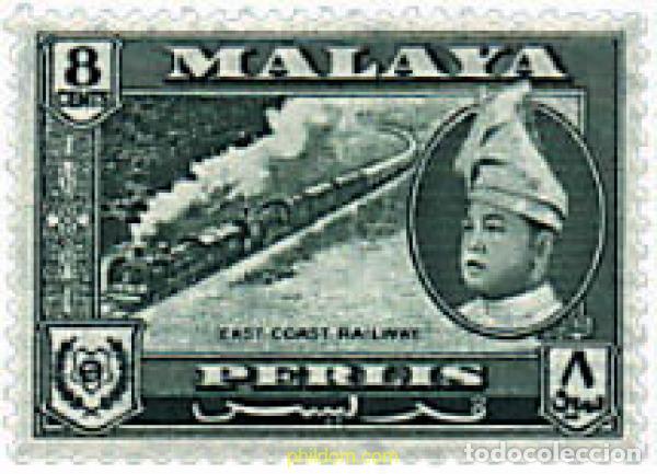 Sellos: 796513 MNH MALASIA. PERLIS 1957 SERIE BASICA