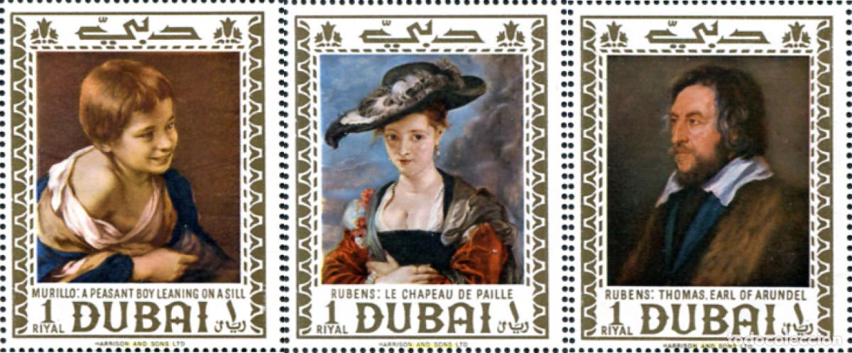 Sellos: 302716 MNH DUBAI 1967 PINTURA DE LA GALERIA NACIONAL DE LONDRES