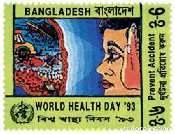 Selos: 796647 MNH BANGLADESH 1993 DIA MUNDIAL DE LA SALUD