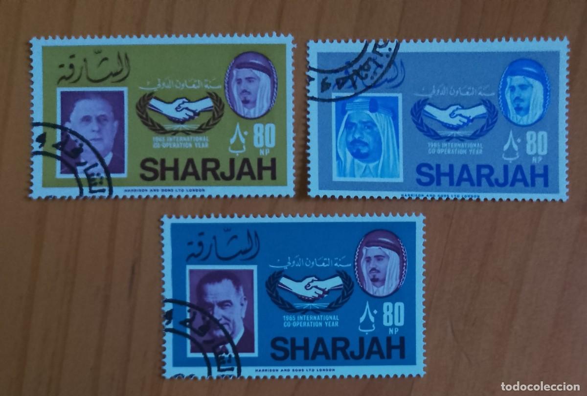 Francobolli: SHARJAH - LOTE: 1965 A&Ntilde;O INTERNACIONAL DE LA COOPERACI&Oacute;N INTERNACIONAL - VER DESCRIPCI&Oacute;N