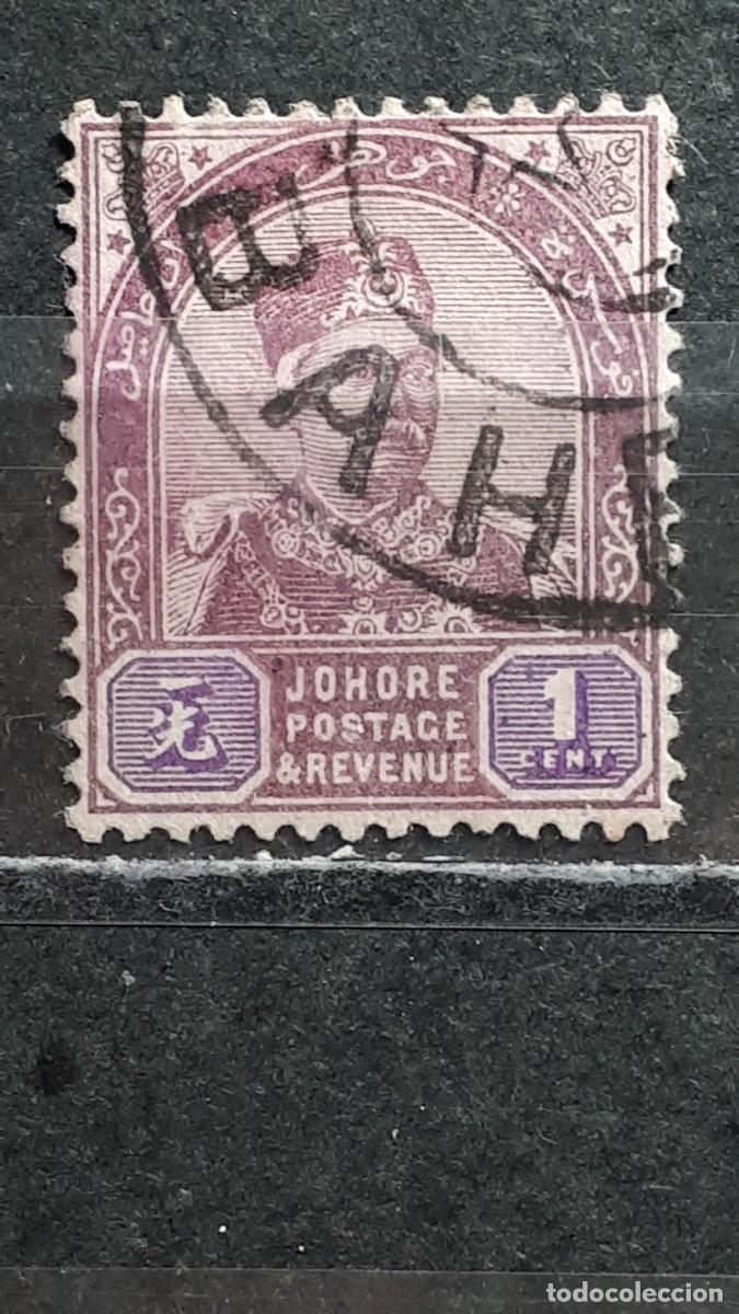 Francobolli: MALASIA, JOHORE. A&Ntilde;O 1892. &deg;. YVERT 3