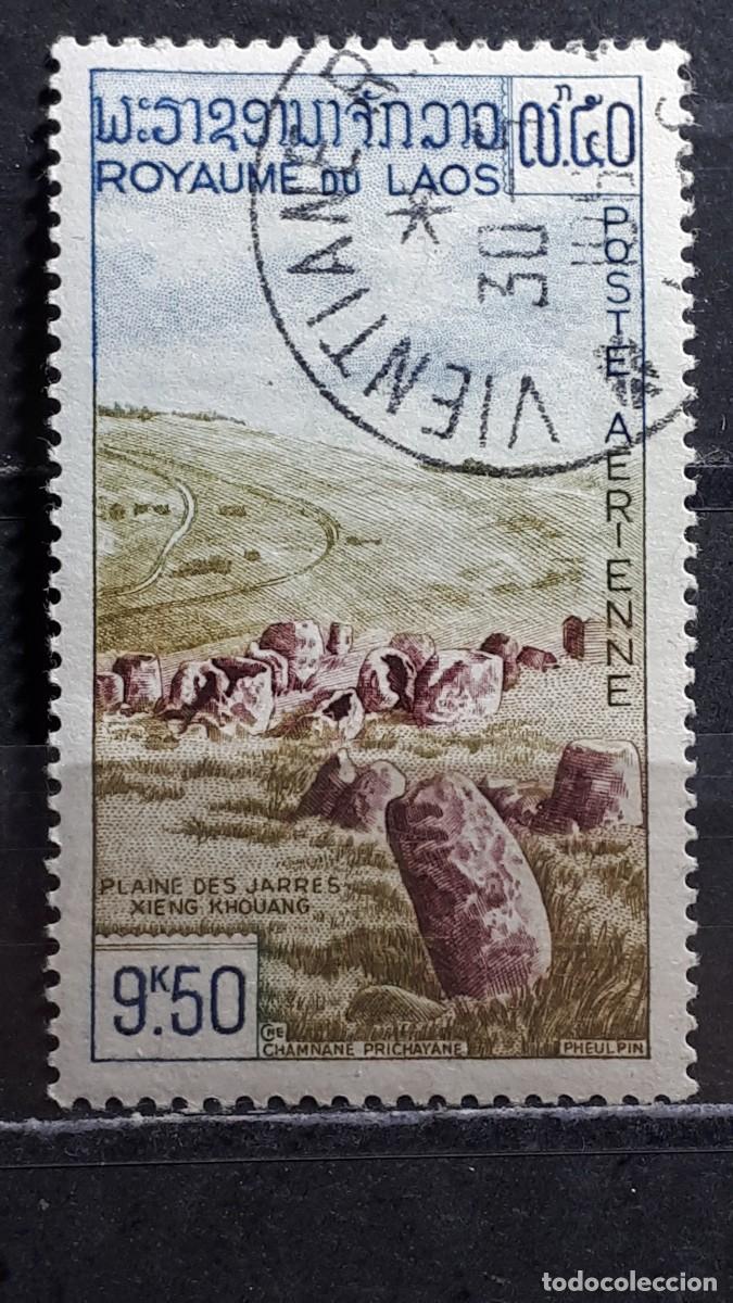 Sellos: LAOS. A&Ntilde;O 1960. &deg;. YVERT 35