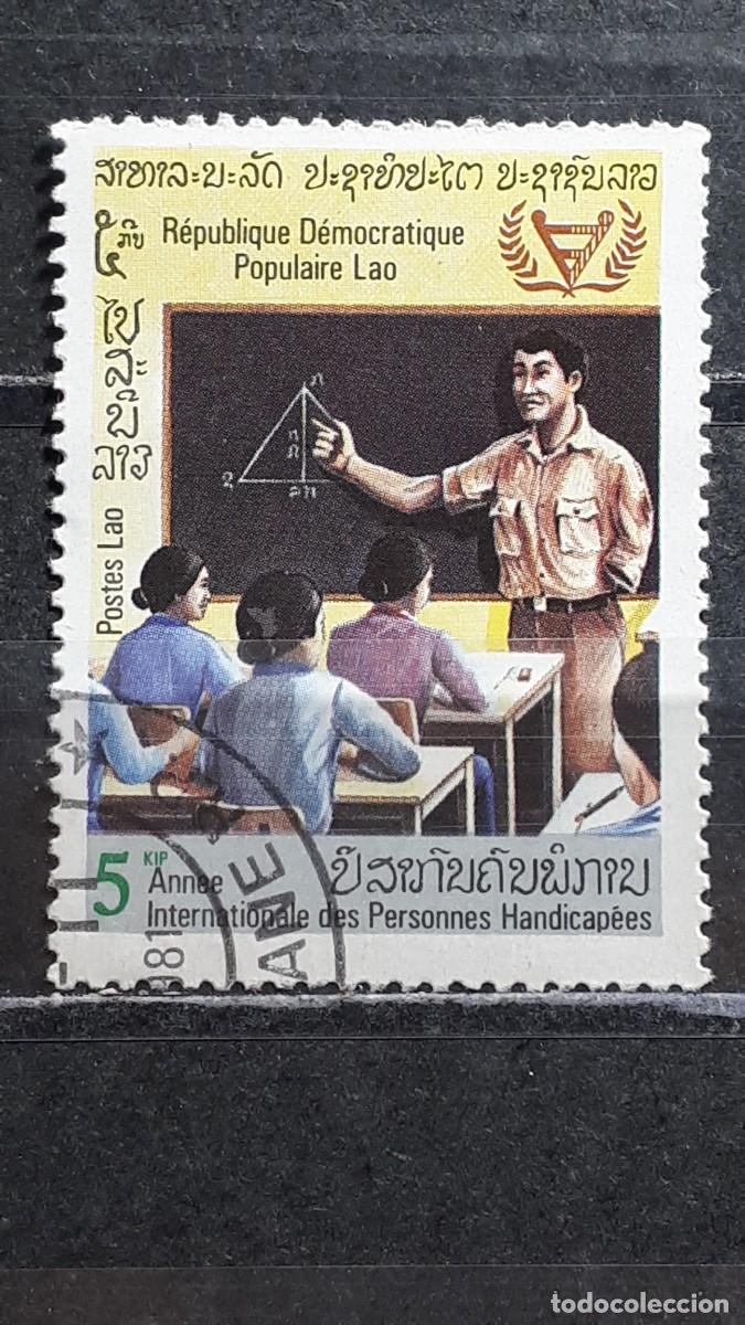 Sellos: LAOS. A&Ntilde;O 1981. &deg;. YVERT 368