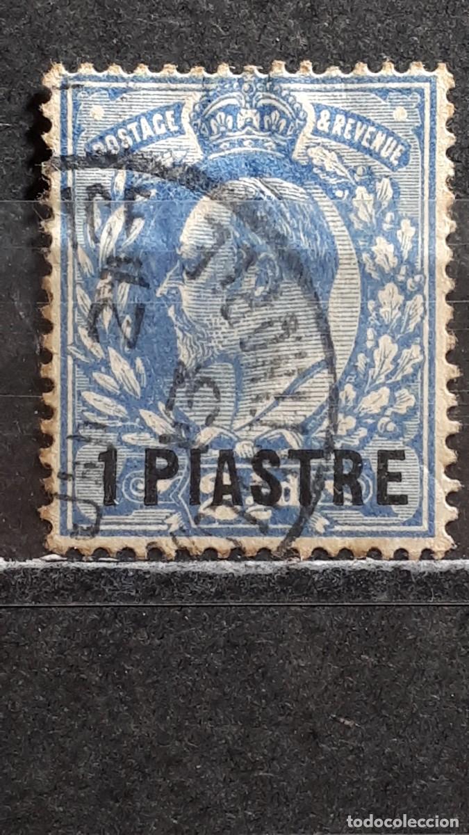 Sellos: LEVANTE INGL&Eacute;S . A&Ntilde;O 1905. &deg;. YVERT 22