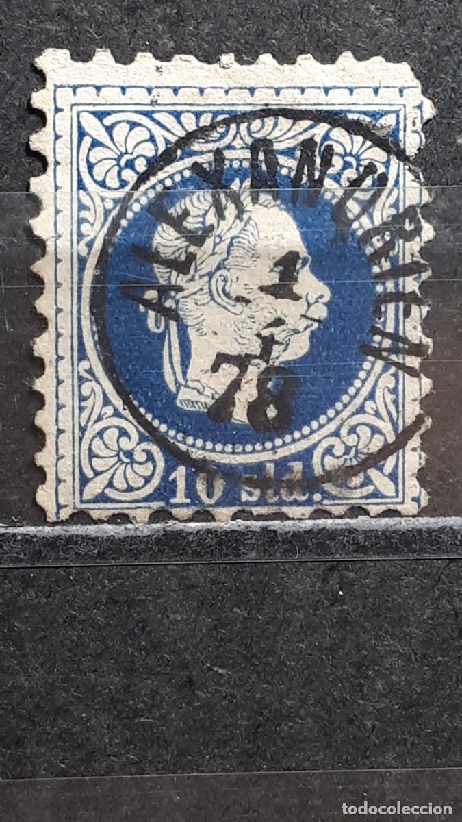 Sellos: LEVANTE AUSTR&Iacute;ACO . A&Ntilde;O 1867. &deg;. YVERT 4A