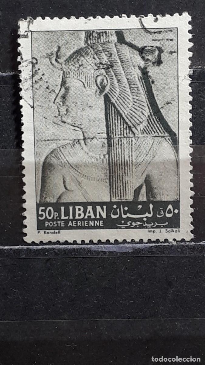 Sellos: L&Iacute;BANO . A&Ntilde;O 1962. &deg;. YVERT A&eacute;reo 260