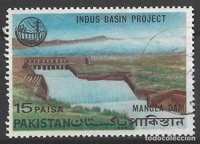 Sellos: PAKISTAN - PRESAS DE MANGLA - PROYECTO DE LA CUENCA DEL INDUS - SELLADO