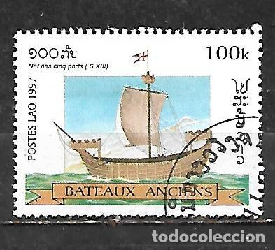 Sellos: 1997: LAOS Historia de la navegaci&oacute;n - Siglo XIII (CTO)