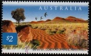 Sellos: AUSTRALIA 2002 - GRAN DESIERTO DE SANDY DE 2 $ - Foto 1