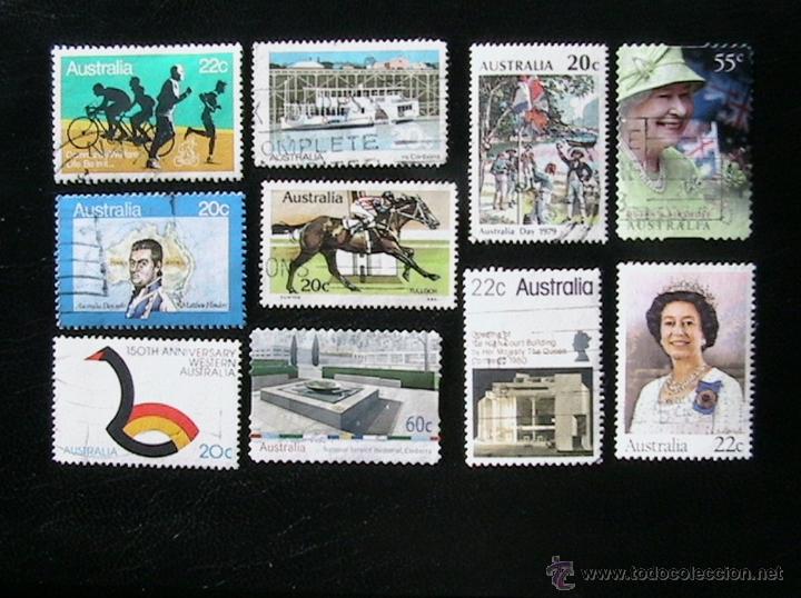 Sellos: AUSTRALIA LOTE DE SELLOS - Foto 1