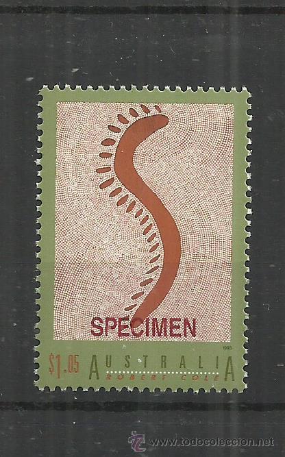 Sellos: AUSTRALIA ARTE ABORIGEN ROBERT COLE  SPECIMEN - Foto 1