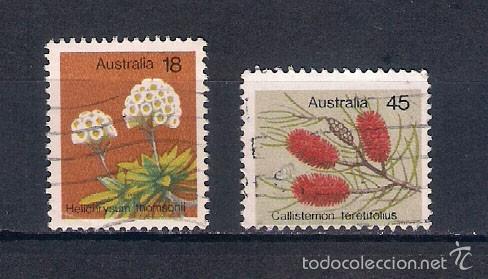 Sellos: flores de australia . a&ntilde;o 1975 - Foto 1