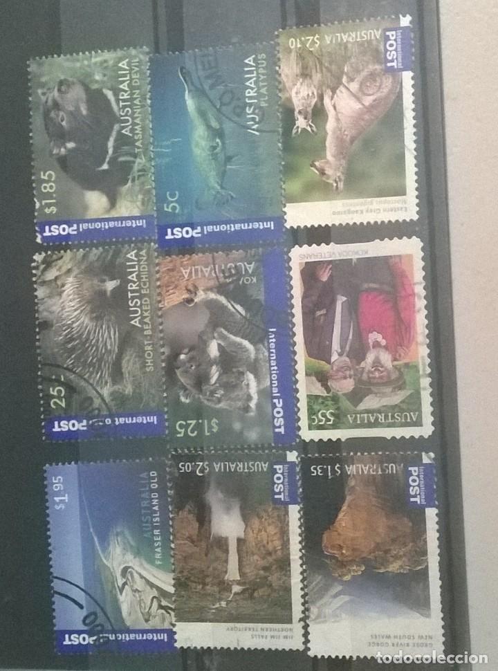 Sellos: lote sellos de australia en usado - Foto 1