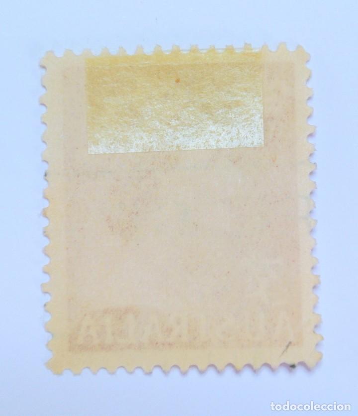 Sellos: Sello postal AUSTRALIA 1956, 3 1/2 d. REINAS, MONARQUIA, REINA ELIZABETH II, Usado - Foto 2 - 153276786