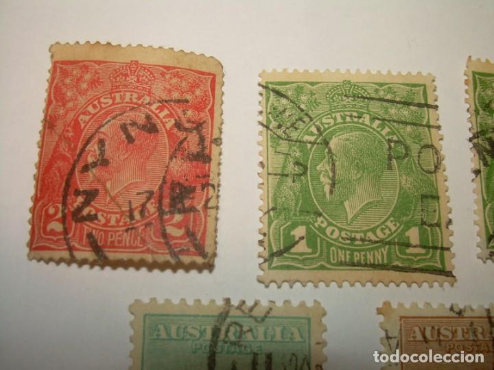 Sellos: CINCO SELLOS AUSTRALIA. - Foto 2